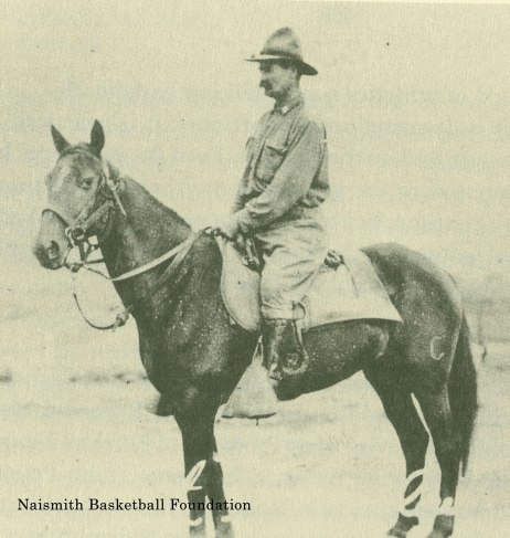 James Naismith during World War I in Europe